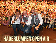 Tausende pilgern ins Tal der Volksmusik: 31. Open Air-Konzert und Fanwanderung mit "Die Zillertaler Haderlumpen" am Wochenende 10.08.-12.08.2018 (©Foto: Martin Schmitz) 
